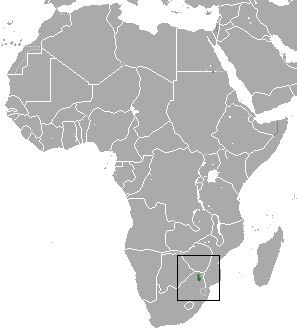 Neamblysomus gunningi Ареал обитания на карте