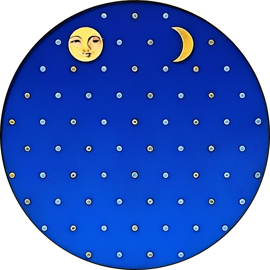 Луна и звёзды