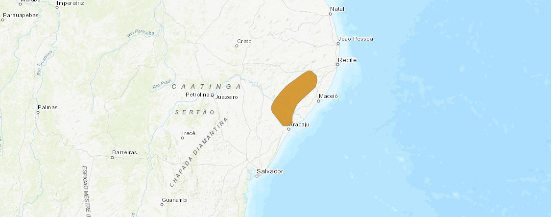 Dryadonycteris capixaba Ареал обитания на карте